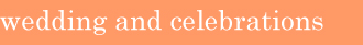 wedding and celebrations with z events catering